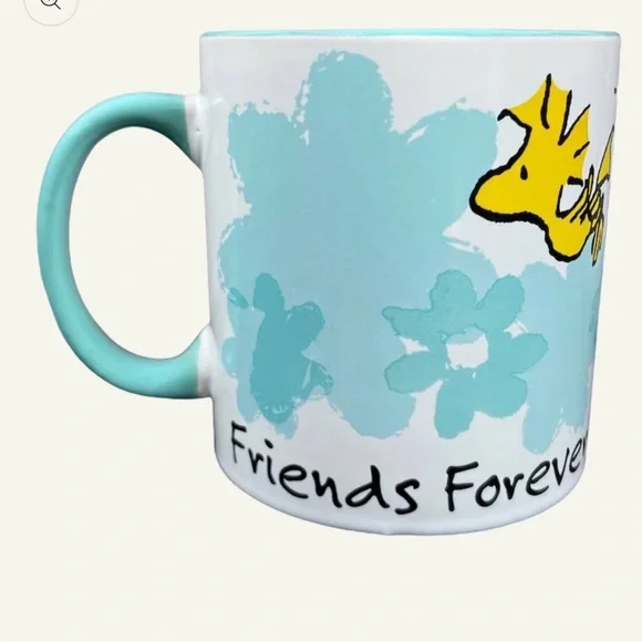 NWOT- Peanuts Snoopy & Woodstock Friends Forever, Oversized Mug - Picture 2 of 10